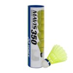 Yonex Mavis 350 Nylon Shuttlecock, Blue Cap (Yellow)
