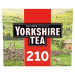 Yorkshire Tea 210 Tea Bags 656g – Clubcard Price