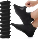 YouShow 10/20 Pairs Trainer Socks Cotton Sports Ankle Socks for Men & Women