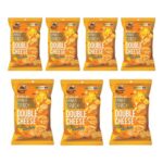 Younger Farm Double Cheese Mini Rice Crackers 7-Pack Halal Certified