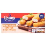 Youngs Extra Crispy 8 Batter Fish Fingers 240g – Instore Minworth