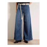 Zana Wide-Leg Cotton Blend Jeans