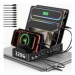Zobirez 320W GaN5 Charging Station, 10-Port USB-C PD