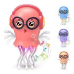 Zonopy Dancing Jellyfish Baby Toy, Montessori Sensory Tummy Time