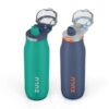 Zulu Stainless Steel Water Bottle 511ml, 2 Pack in 2 Colour Sets