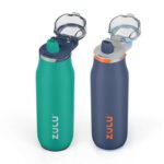 Zulu Stainless Steel Water Bottle 511ml, 2 Pack in 2 Colour Sets