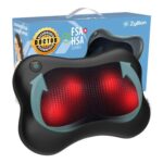 Zyllion ZMA-13 Back and Neck Massager with Heat Black