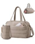 bagsmart 25L Womens Gym Travel Bag, Shoe Compartment, Cabin Bag for Easyjet – Sold by HZJZ UK / FBA