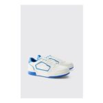 boohooMAN Chunky Sole PU Trainer