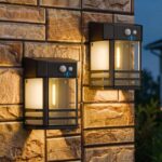 btfarm 2 Pack Solar Wall Fence Lights Outdoor Motion Sensor with 3 Mode – Sold by btfarm-UK / FBA