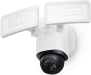 eufy Security Floodlight Camera E340, Dual Cameras, 3K Resolution, Pan & Tilt, Wi-Fi – Sold by AnkerDirect UK/FBA