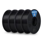 iSANMATE Black ASA Filament 1.75mm, 1kg Spool UV Resistant 0.02mm