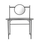 ivinla LOONEY Black Dressing Table with Mirror