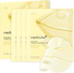 medicube Jelly Gel Mask with Brightening Kojic Acid Turmeric, 4EA