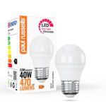 paul russells LED Golf Ball Dimmable Edison Screw Light, 5.5W 470LM E27 G45 LED Bulb (w/voucher) Sold & Shipped by Barkley Trading