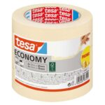tesa Masking Tape Economy – 4 Rolls – 50 m – 2 x 30 mm 2 x 19 mm S&S £2.18