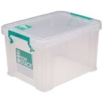 1 Litre Storage Box W180xD110xH90mm Clear