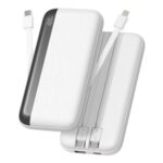 10000mAh Power Bank, 22.5W PD, Slim USB-C Charger