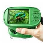 1000X Handheld Microscope for Kids – Mini Pocket Digital, Green
