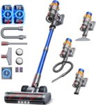 130Mins 650W 55KPa Cordless Vacuum Cleaner with 2 Batteries Stick Vacuum – Sold by Zackyde / FBA