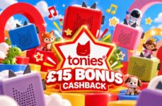 £15 Bonus on £60 Spend at Tonies – First 1,000 Opt Ins