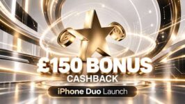 £150 Bonus on £1900 Spend at Sky Mobile, Three Handset Contracts, Tesco Mobile, Giffgaff Phone & EE Mobile Contracts – First 1,000 Opt Ins