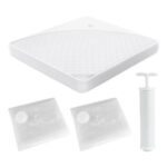 2-Pack Large Mattress Vacuum Storage Bags with Hand Pump (220x100cm)