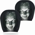 2 Pcs Halloween Car Headrest Covers
