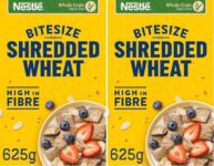 2 X Nestlé Shredded Wheat 100% whole grain Bitesize Breakfast Cereal 2 x 625g Auto Discount S&S £1.63/£1.26 Prime Deal – Further 5% Off 4