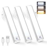 2 x 3 packs (6 Lights) TECKNET Under Cabinet Kitchen Lights, 200LM Brightness, 3 Colour TerraGrow-EU On Haul With Code (Prime Exclusive)