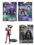 2 x Collectible action Figures includes Noble Collection DC Universe Joker, Harley Quinn, Bendyfigs DC Batman, Batgirl and more