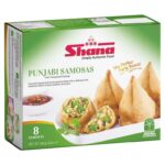 2 x Shana 8 Punjabi Samosas with Tamarind Chutney 460g