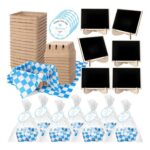 20 Sets Berry Cardboard Mini Baskets for Baby Shower Favours