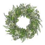20 inch Eucalyptus Door Wreath Greenery Floral – Sold by Oairse-eu / FBA