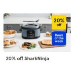 20% off Shark Ninja with Free Delivery, Clubcard Prices