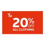 20% off Tu Clothing at Sainsburys