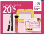 20% off almost everything with student discount – with code
