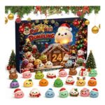 2026 Christmas Squishies Advent Calendar with 24 Mini Squishies