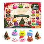 2026 Christmas Squishy Advent Calendar with 24 Mini Surprises