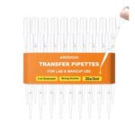20x 3ml Plastic Pipettes Transparent Graduated Dropper Set