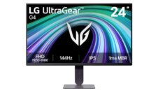 24 LG 24G414B-B UltraGear G4 Gaming Monitor, 144Hz, IPS Screen, 1ms MBR, HDR 10, Black – Or 27 Version £88.66 With BLC