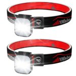 2PCS Head Torch Rechargeable, LED Super Bright, Waterproof – Sold by flintronic / FBA