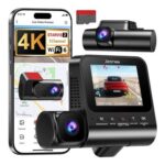 3-Channel 4K Dash Cam with STARVIS 2 Night Vision HDR