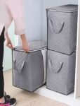 3-Pack Heavy-Duty Storage Bags with Zipper – Grey (Sold By Amazon Haul) – Discount at Checkout – Free Delivery with £15 Spend