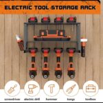 3-Tier Power Tool Organizer Storage Rack, 150lbs Load Heavy Duty Wall Mount – Welcome Deal