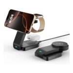 3-in-1 Magnetic Foldable Travel Wireless Charger for Apple