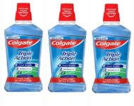 3 x Colgate Triple Action Mouthwash 500ml – £3.79 / £3.18 S&S