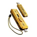3 x MOVESPEED WID10 256GB Flash Drives with dual USB-C USB-A interface ( JoyPlus / Up to 1090MB/s / Zinc Alloy / Mecha design ) w/code