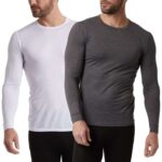 32 Degrees Mens Long Sleeve Heat T-Shirt – 2 Pack
