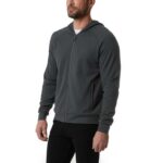 32 Degrees Mens Pique Full Zip Hoodie in 3 colours